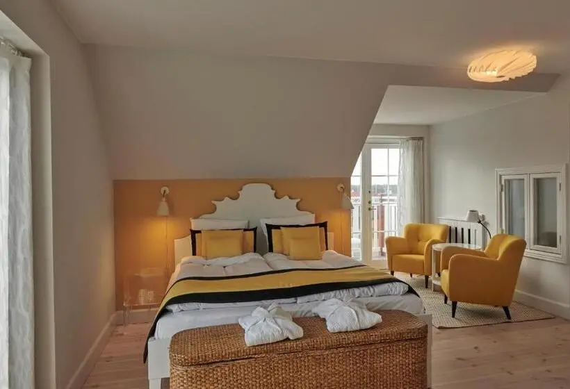 バルコニー付きデラックスルーム, Strandhotellet