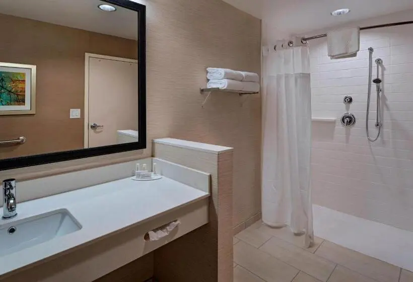 キングサイズベッドのスタンダードルーム, Fairfield Inn & Suites By Marriott Atlanta Peachtree City