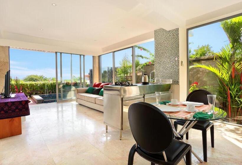 Suíte com Piscina, Echo Beach Designer Apartment