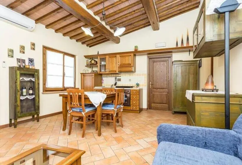 Huvila, 1 makuuhuone ja uima-allas, Agriturismo Privato La Casa Del Sole