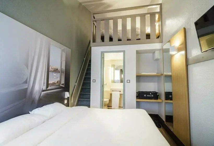 スタンダード４人部屋, B&b Hotel Morlaix