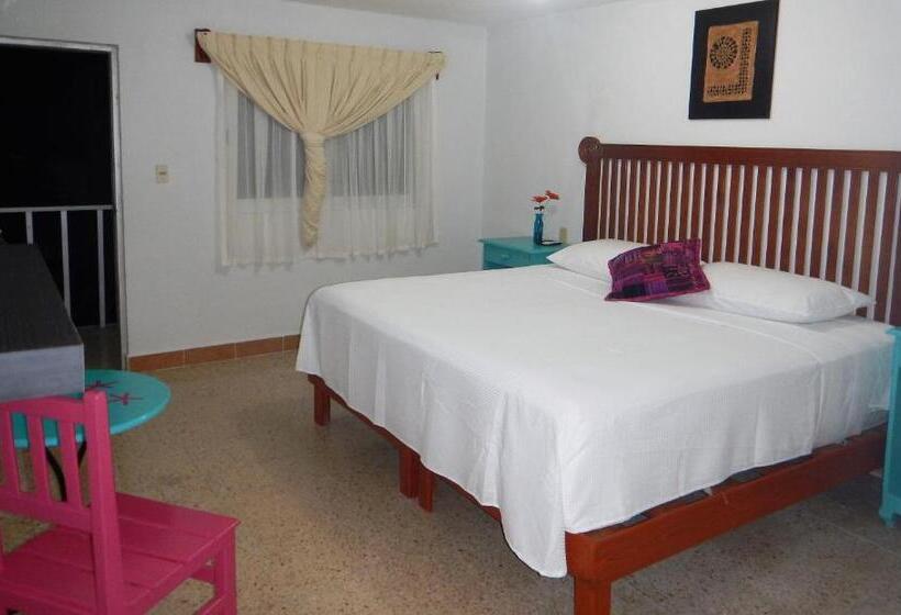 带大床的豪华间, Blue Coconut Cancun