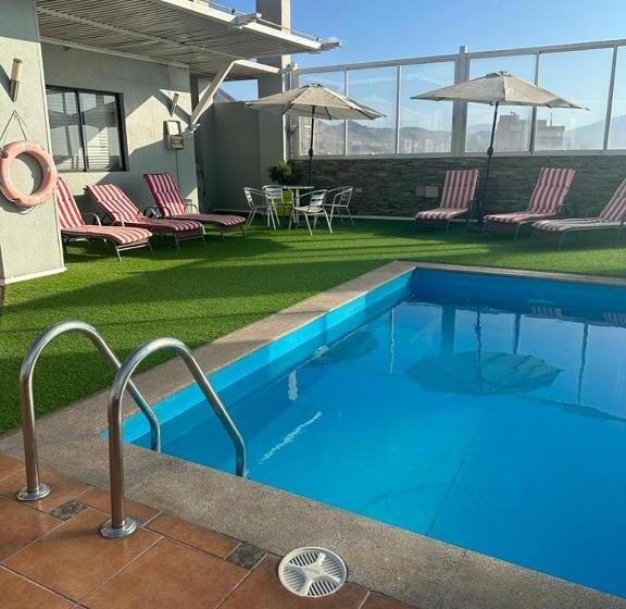 اتاق اجرایی با چشمانداز دریا, Florencia Suites & Apart
