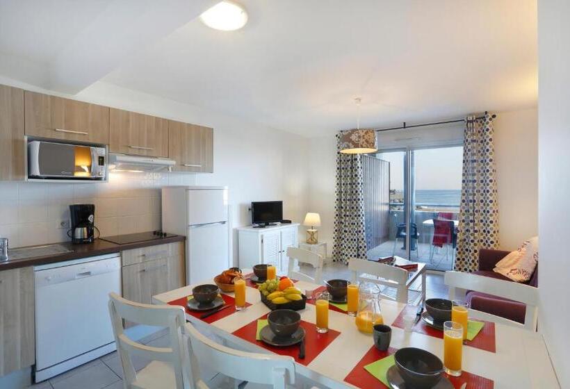 Апартаменты 1 Спальня, Residence Nemea L Estacade