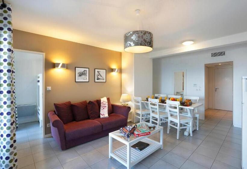 Апартаменты 2 Спальни, Residence Nemea L Estacade