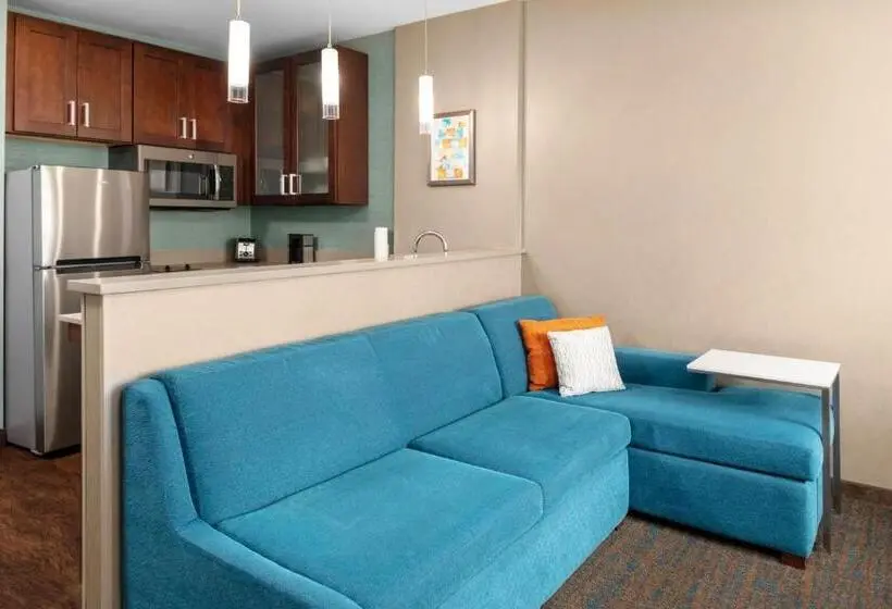 キングサイドベッドのスタンダードワンルーム, Residence Inn By Marriott Boston Burlington