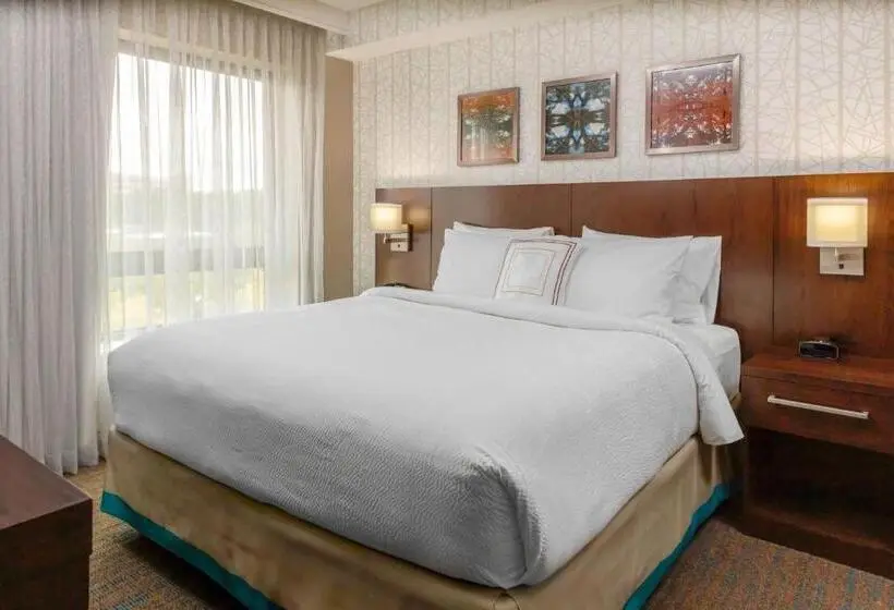 キングサイドベッドのスタンダードワンルーム, Residence Inn By Marriott Boston Burlington