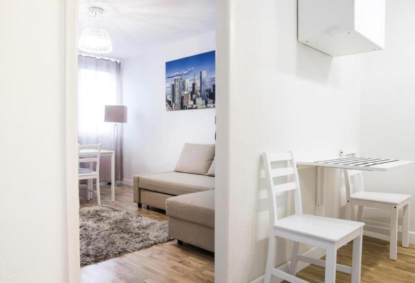 Апартаменты 1 Спальня с Балконом, Hosapartments City Center