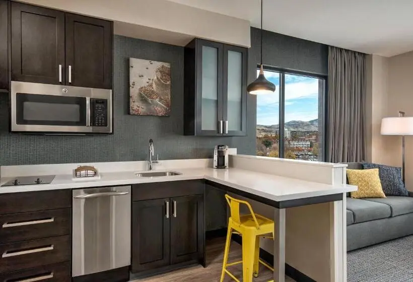 キングサイドベッドのスタンダードワンルーム, Residence Inn By Marriott Boise Downtown City Center