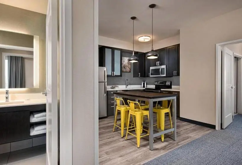 2 Bedroom Suite City View, Residence Inn By Marriott Boise Downtown City Center