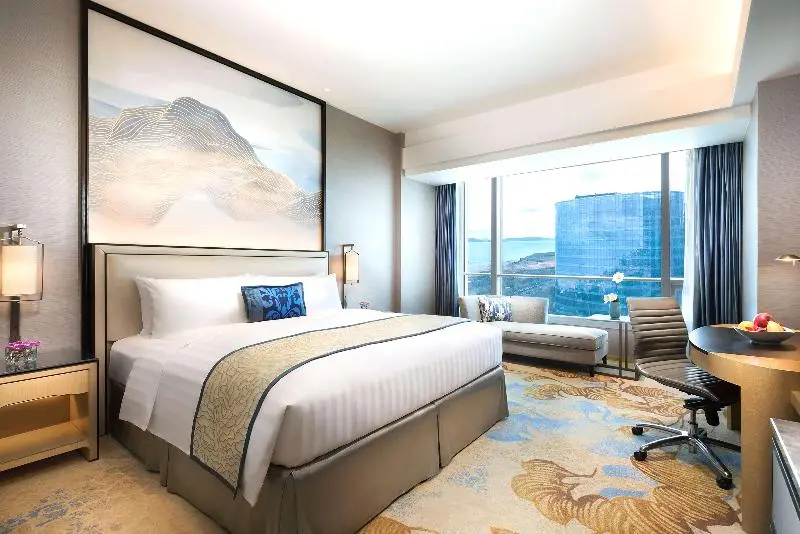 オーシャンビューデラックスルーム, Shangri La Xiamen