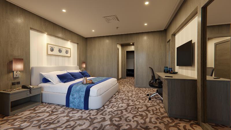اتاق لوکس با تخت بزرگ, Alhamra Hotel Kuwait