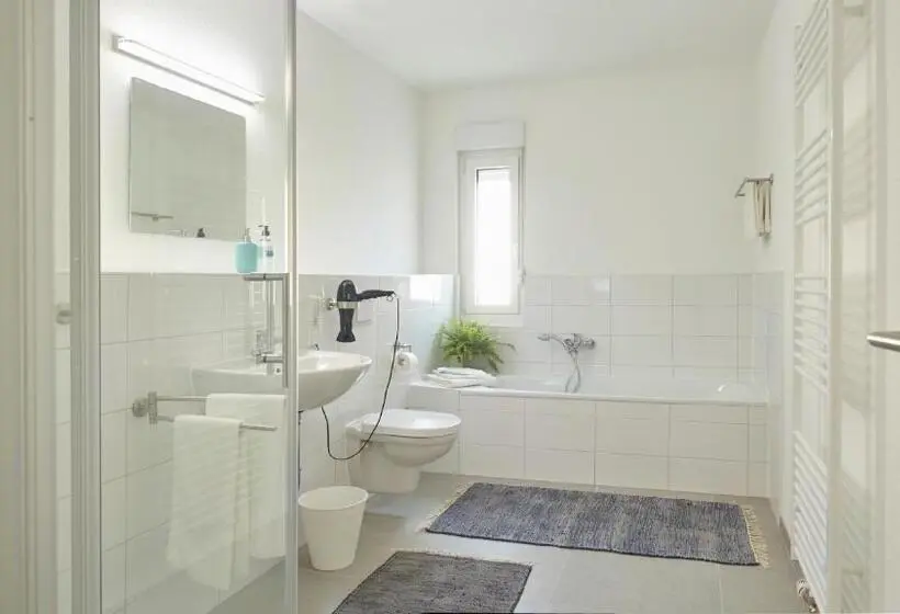 バルコニー付き１ベッドルームアパートメント, City Hotel Apartw3   Kostenlos Parken