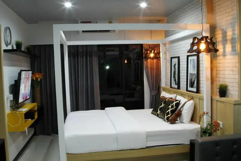 キングサイズベッドのデラックスルーム, Bangkok Boutique Resort Rangsit