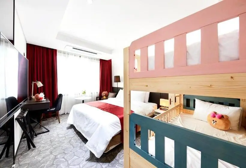 デラックスの4人部屋, Ramada By Wyndham Yongin