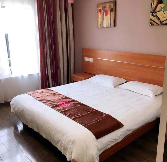 高级大房间, Thank Inn Plus Hotel Jiangsu Taizhou Taixing Jingjiang Primary School