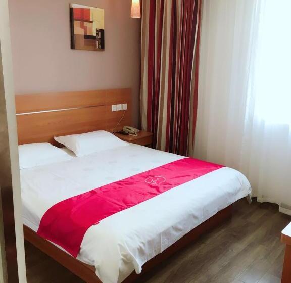 Номер Стандарт, Thank Inn Plus Hotel Jiangsu Taizhou Taixing Jingjiang Primary School