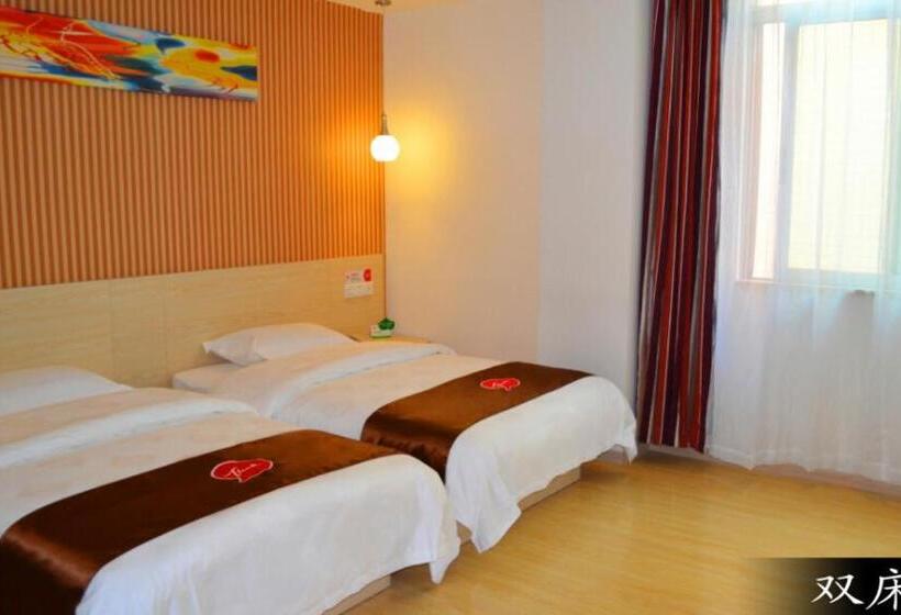 Семейный Номер, Thank Inn Chain Hotel Guangdong Guangzhou Hudu District Shiling Town Pangu Road