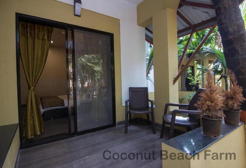 اتاق استاندارد با بالکن, Coconut Beach Farm