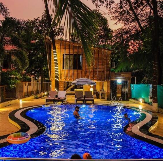 اتاق استاندارد با چشمانداز استخر, Coconut Beach Farm