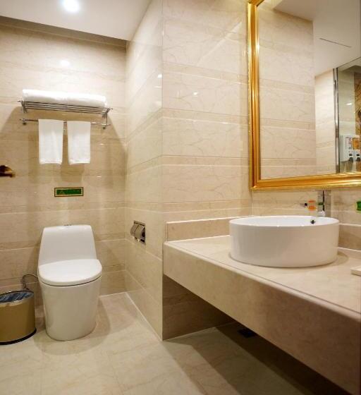 Habitació Deluxe, 维也纳国际酒店上海浦东机场自贸区店一提供浦东机场和迪士尼免费班车接送