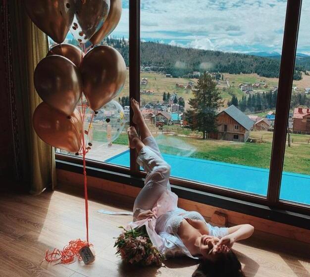 Deluxe Room Mountain View, Vysche Neba