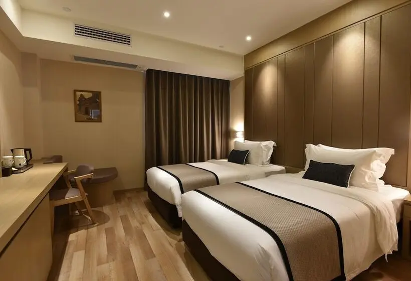 اتاق لوکس, Shanghai Deco Hotel Free Shuttle Bus From Pudong Airport And Disneyland