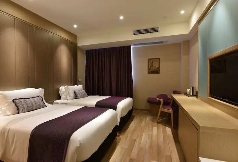 اتاق لوکس, Shanghai Deco Hotel Free Shuttle Bus From Pudong Airport And Disneyland