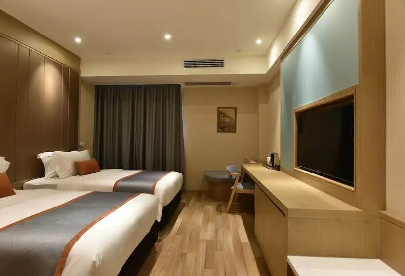اتاق لوکس, Shanghai Deco Hotel Free Shuttle Bus From Pudong Airport And Disneyland