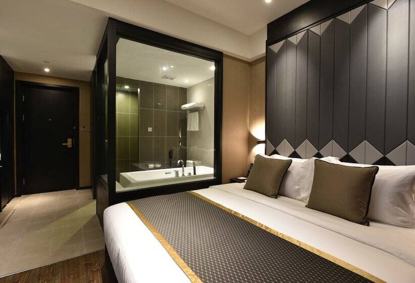 Delüks Oda, Shanghai Deco Hotel Free Shuttle Bus From Pudong Airport And Disneyland