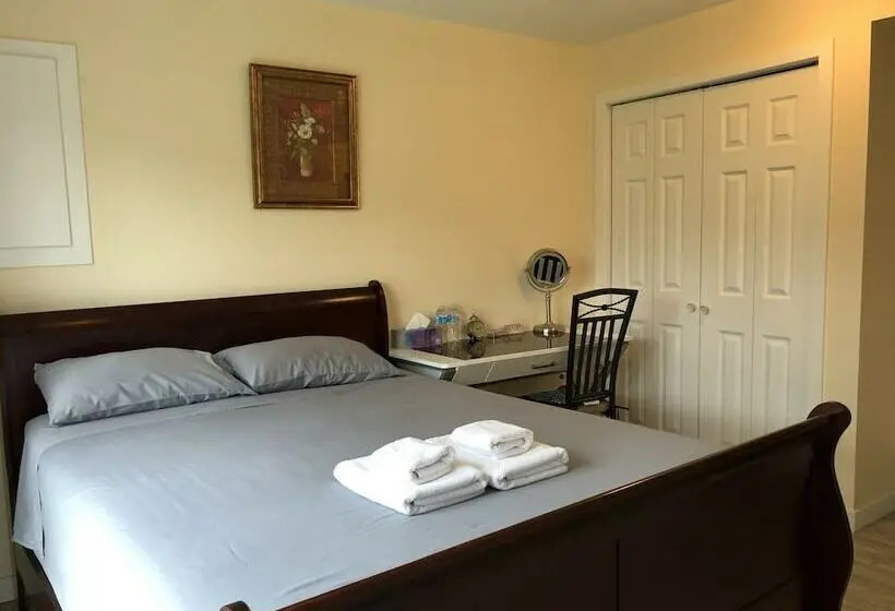 浴室共有ファミリールーム, Richmond Vancouver Airport Comfy Home