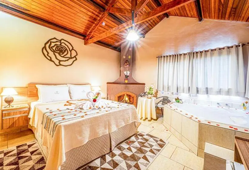 デラックスルーム, Pousada Villa Da Montanha