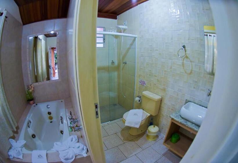 Standardzimmer mit Whirlpool, Pousada Villa Da Montanha