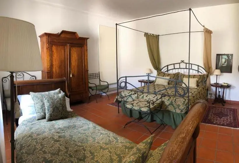 庭の見えるスタンダードトリプルルーム, Agriturismo La Casa In Collina
