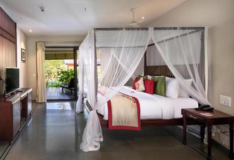 וילה דלוקס חדר שינה 1, Niraamaya Wellness Retreats Backwaters And Beyond Kumarakom