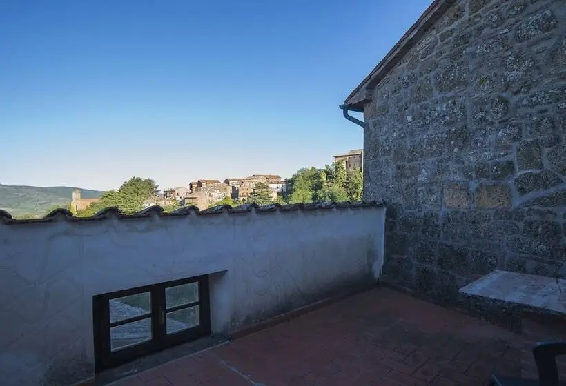テラス付き１ベッドルームアパートメント, Castello Di Proceno Albergo Diffuso In Dimora D'epoca