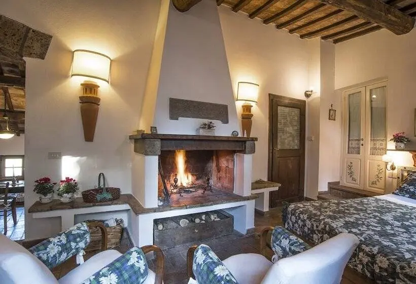 テラス付き１ベッドルームアパートメント, Castello Di Proceno Albergo Diffuso In Dimora D'epoca