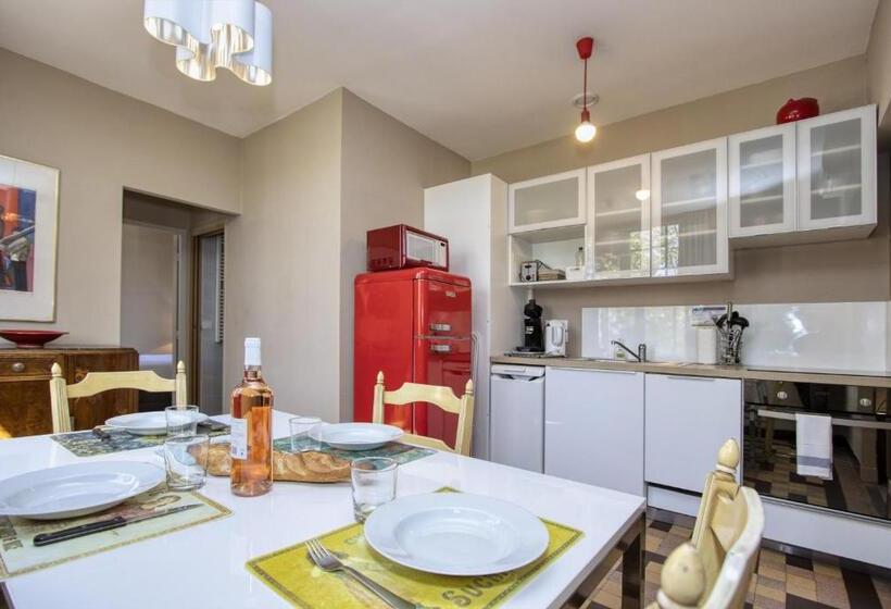 庭の見える1ベッドルームアパートメント, Villa Maredda