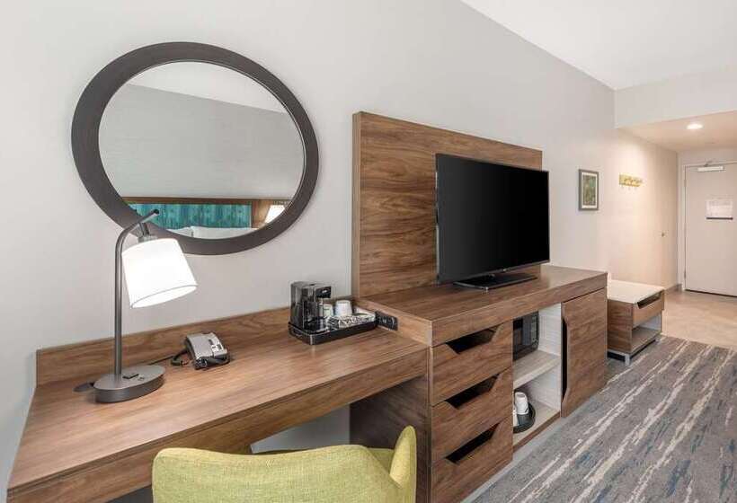 غرفة قياسية لذوى الاحتياجات الخاصة, Hampton Inn Livonia Detroit