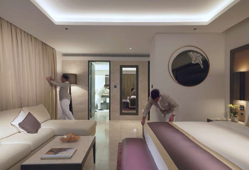 اتاق لوکس با چشمانداز دریا, Kempinski Hotel Muscat