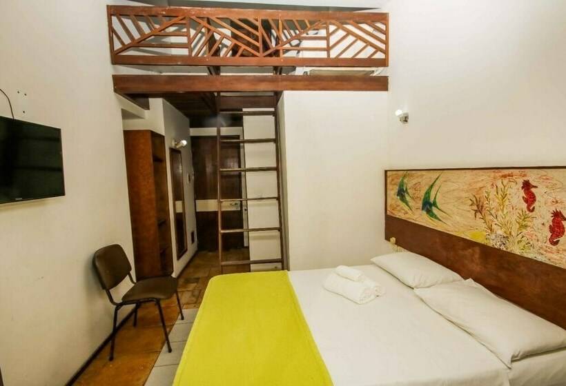 Четырехместный Номер Стандарт Вид на Море, Pousada Caravelas De Pinzón