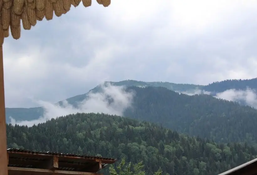 اتاق خانوادگی با چشمانداز کوه, Ecohouse Svaneti