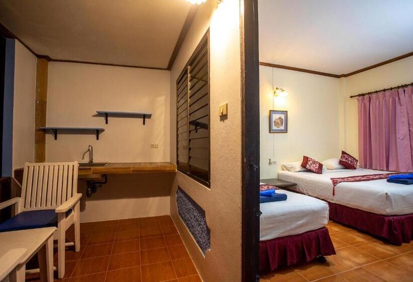 바다 전망 스탠다드 방갈로, Rung Arun Resort