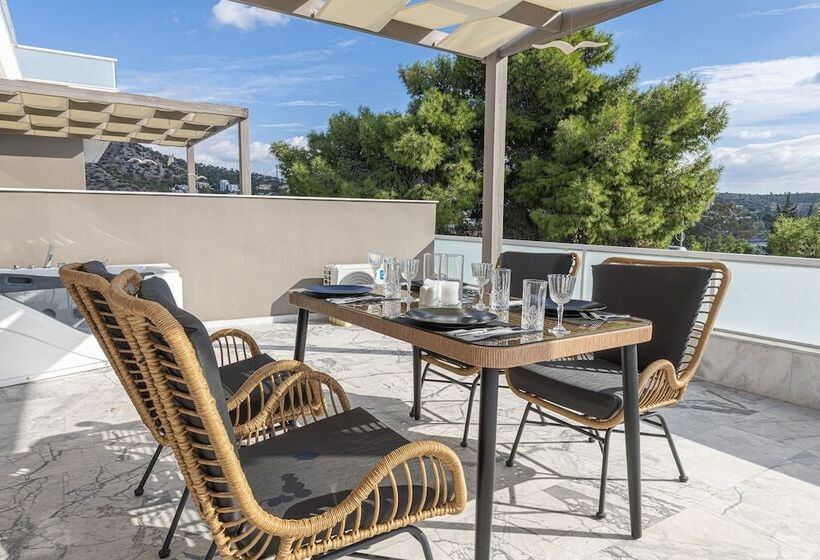 סוויטת אקזקיוטיב נוף לים, Athenian Riviera Hotel& Suites