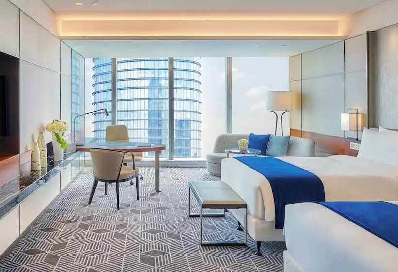 ダブルベッドのクラシックルーム, Intercontinental Guangzhou Exhibition Center, An Ihg Hotel Free Shuttle Between Hotel And Exhibiti