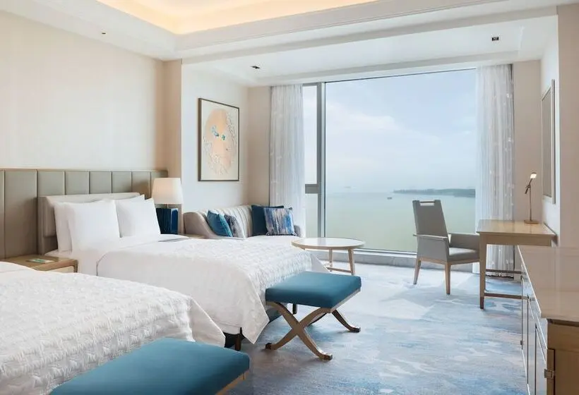2ダブルベッドのスタンダードルーム, Le Méridien Suzhou, Suzhou Bay