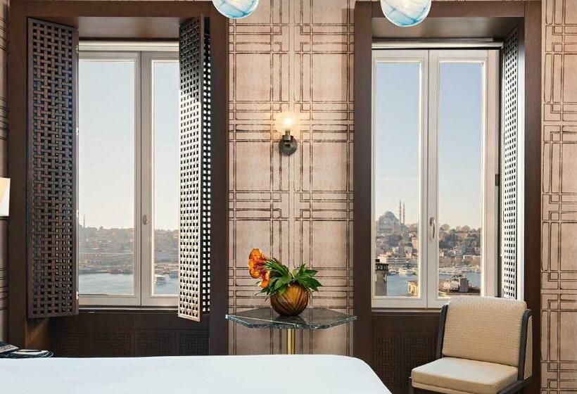 キングサイズベッド、ビュー付きデラックスルーム, The Galata Istanbul Hotel Mgallery