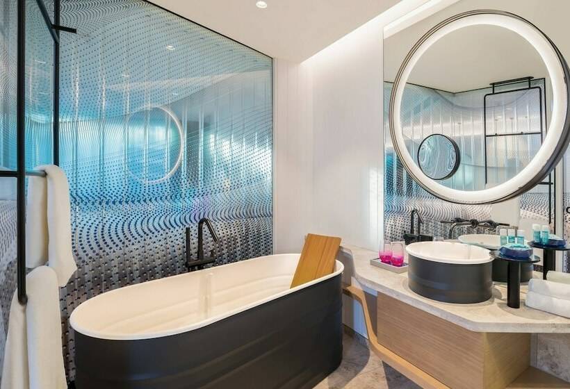 חדר סטנדרט שתי מיטות זוגיות, W Brisbane