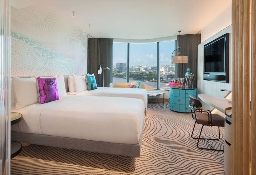 חדר סטנדרט שתי מיטות זוגיות, W Brisbane