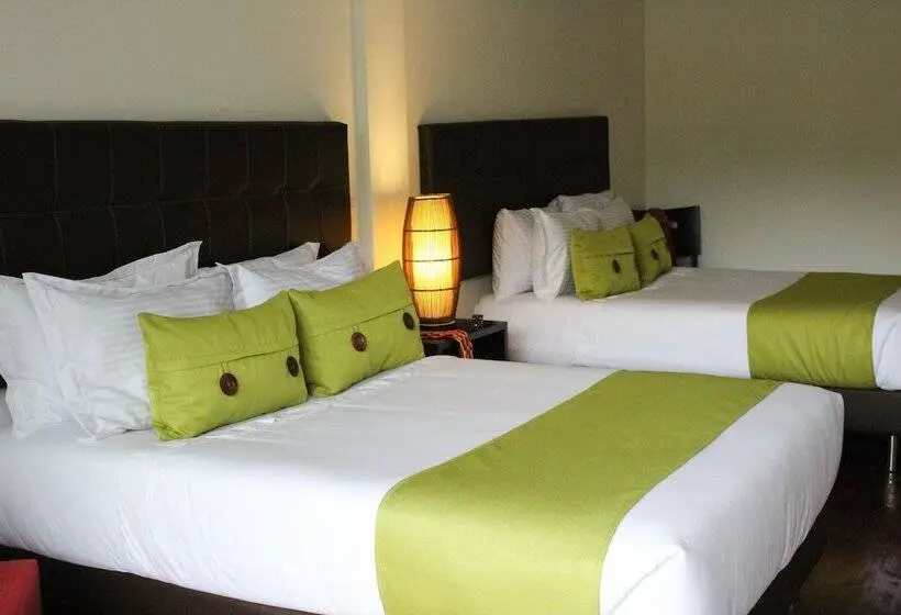 Standard Værelse 2 Dobbeltsenge, Bambu Inn